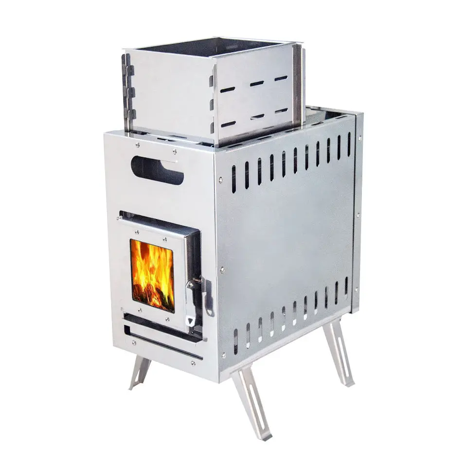 Factory Manufacture folding portable camping stove wood sauna stove